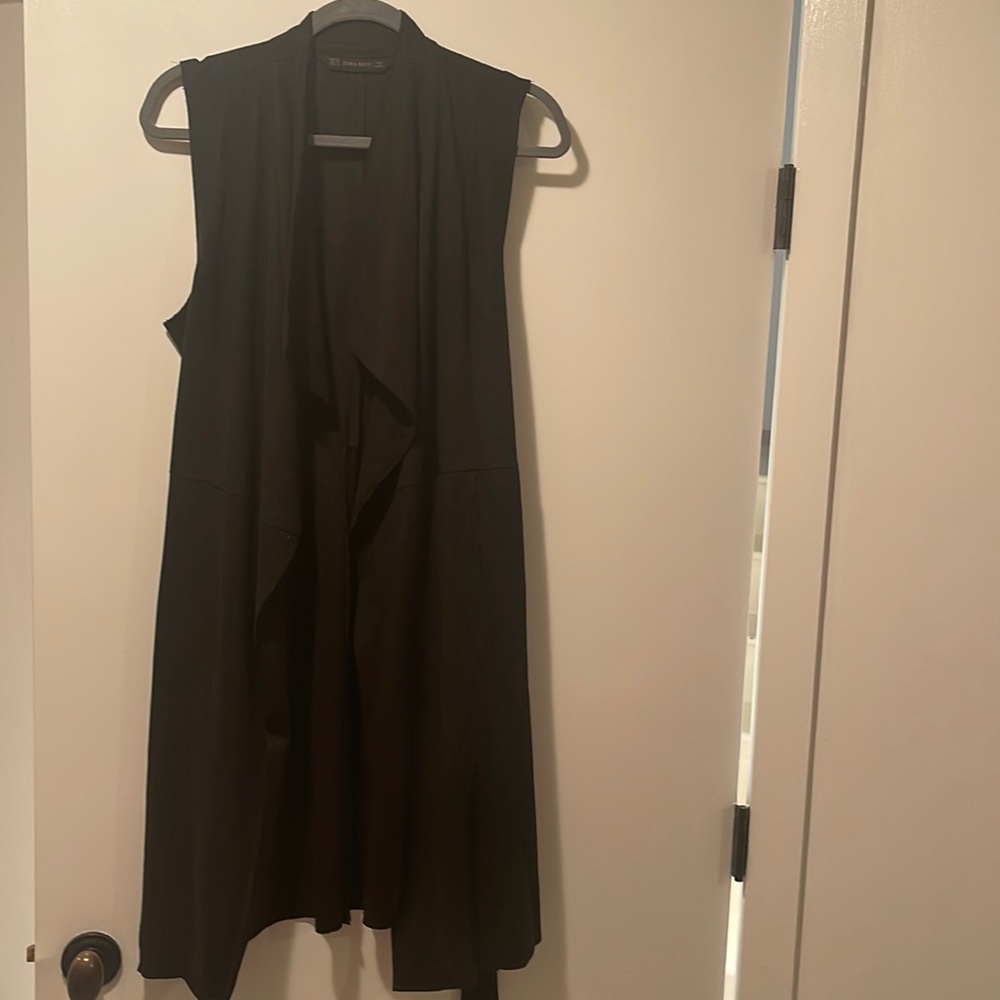 Zara long vest